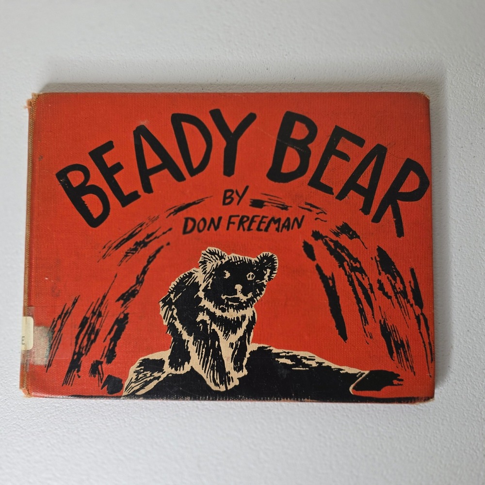 Vintage Viking Press Beady Bear Kids Book Don Freeman 1955 Second Printing